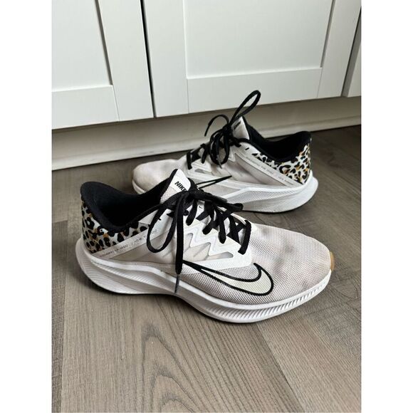 Nike Quest 3 Running Sneakers Shoes Leopard Cheetah, Women’s Size 9.5 - Picture 1 of 10